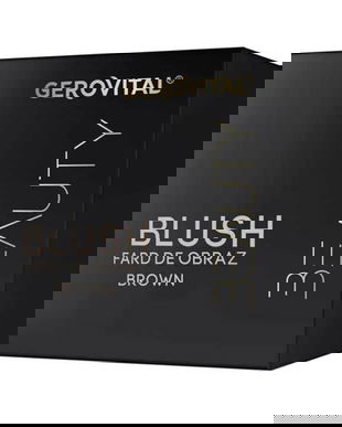 Fard de Obraz - Gerovital Beauty, nuanta Maro, 8 g