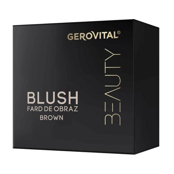 Fard de Obraz - Gerovital Beauty, nuanta Maro, 8 g