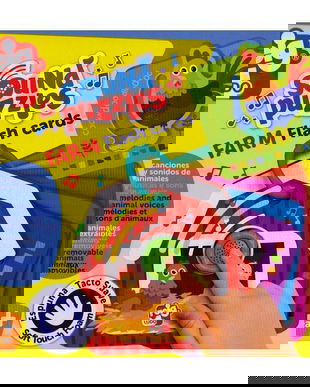 Cartonase puzzle cu sunete: Animale de la ferma