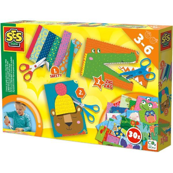 Set creativ: Invat sa folosesc foarfeca pas cu pas