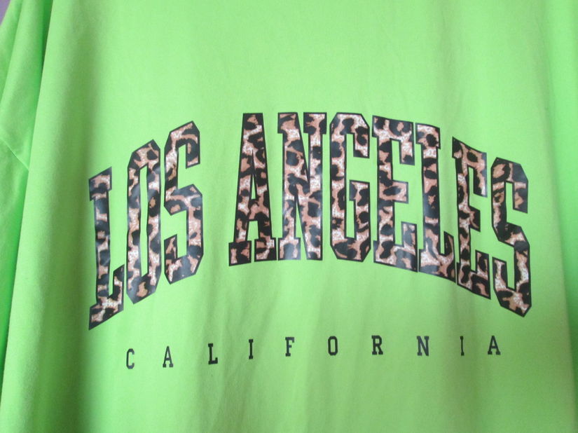 tricou verde Shein 3XL