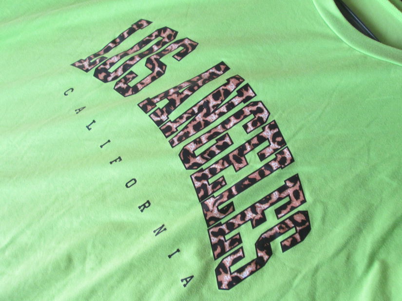 tricou verde Shein 3XL