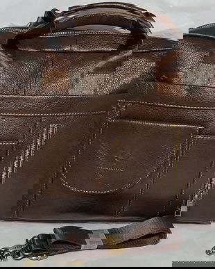 Geanta oficce unisex din piele model 1