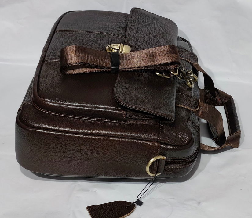 Geanta servieta unisex din piele model 3