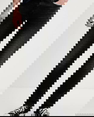 Tommy Jeans jeans culoarea negru, DM0DM22590