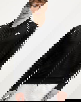 adidas Originals bluză culoarea negru, uni, KE3512