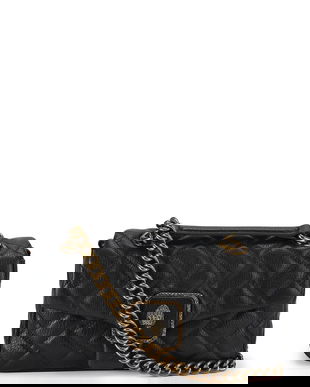 Kurt Geiger London poșetă de piele Pimlico culoarea negru, 5374800109