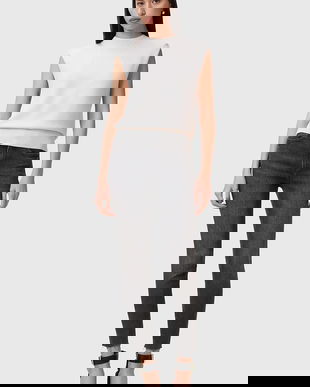 AllSaints jeansi MILLER femei high waist, W081EC