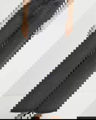 Liviana Conti jeansi femei, culoarea negru, F5SY75