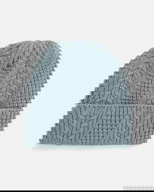 Under Armour căciulă culoarea violet, din tricot gros, 1386639