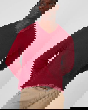 Medicine pulover de bumbac culoarea bordo, light