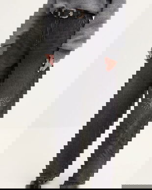 Miss Sixty jeans x Keith Haring femei high waist, 6L3JJ2280000