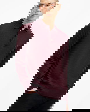 AllSaints pulover de lana MODE MERINO barbati, culoarea negru, light, M085KB