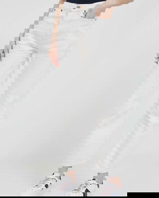 Pepe Jeans jeansi Celyn Stripe femei high waist