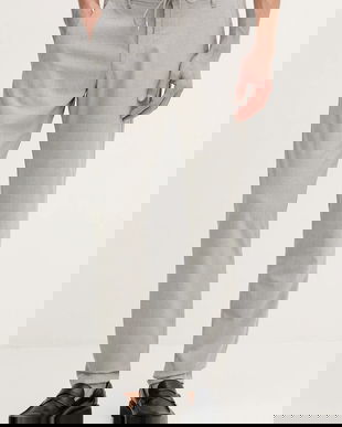 Joop! pantaloni bărbați, culoarea gri, slim 30101678