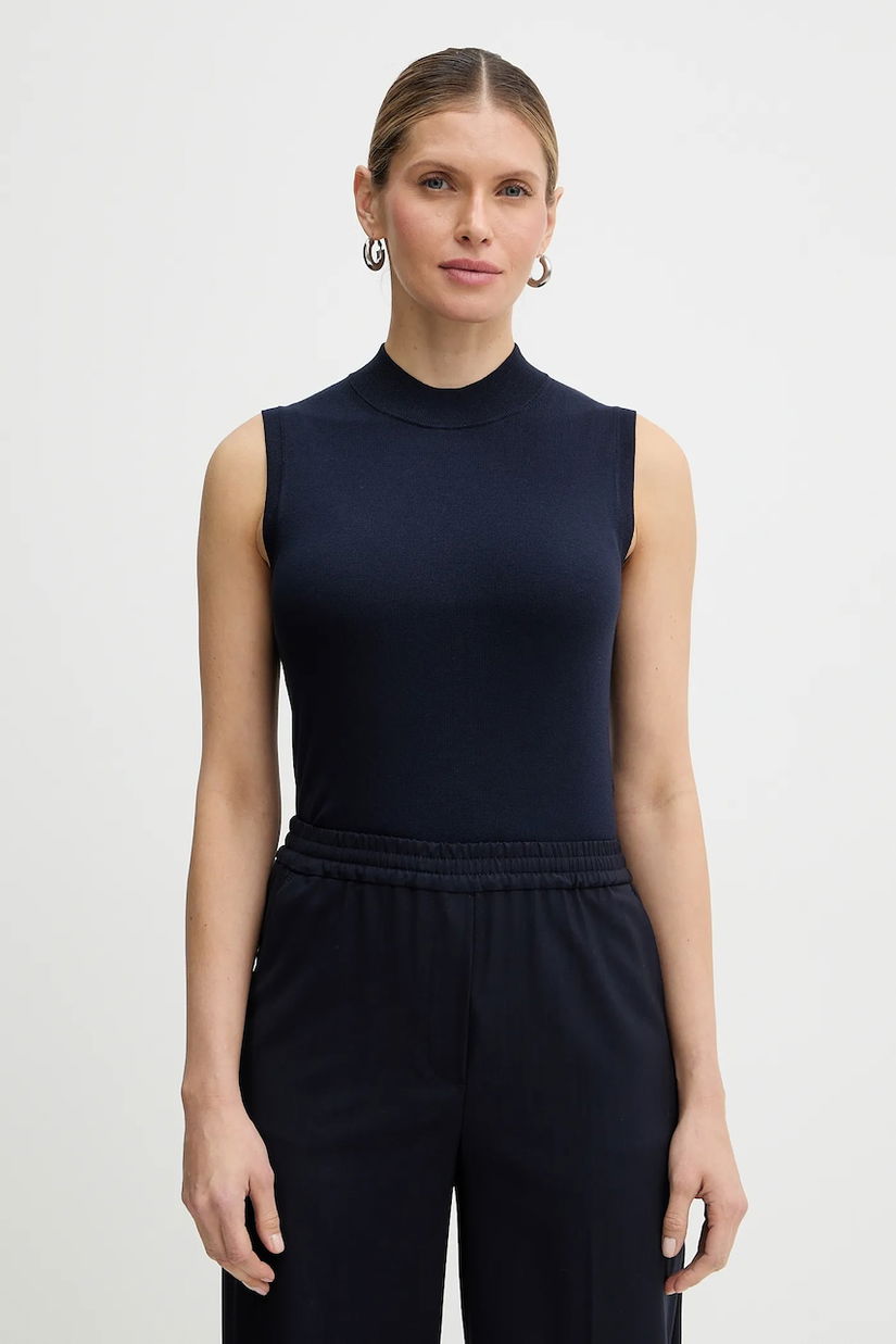 Weekend Max Mara pulover STALLO culoarea bleumarin, light, 2615361121600