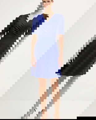 Dkny rochie mini, evazati, DD6A127A