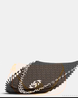 MICHAEL Michael Kors geantă culoarea maro, 30R6GY5S2B