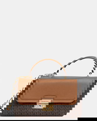 MICHAEL Michael Kors geantă culoarea maro, 30F5G2RS2B