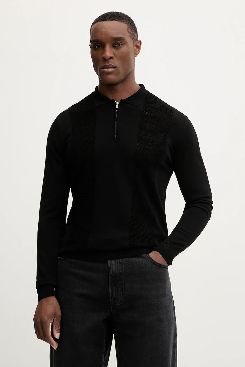 Karl Lagerfeld pulover culoarea negru, light, 561302.655011