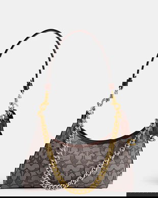 Coach geantă Juliet 25 culoarea maro, CDG71