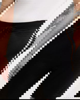 BOSS pantaloni scurți din bumbac Authentic Shorts culoarea negru, 50554778