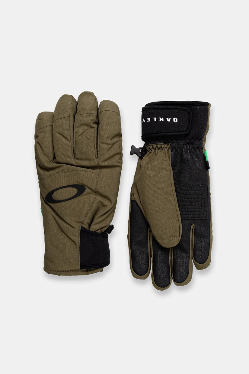 Oakley mănuși de schi POWDER RIDGE culoarea verde, FOS901942