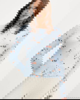 Abercrombie & Fitch longsleeve de pijama KI146-5108-111