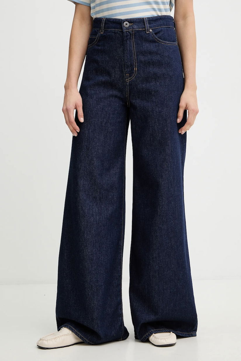 Weekend Max Mara jeans VEGA culoarea bleumarin, 2615181041600