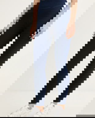 Joseph Ribkoff colanți culoarea bleumarin, uni, 261625