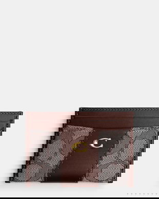 Coach card-holder culoarea maro, CCD04