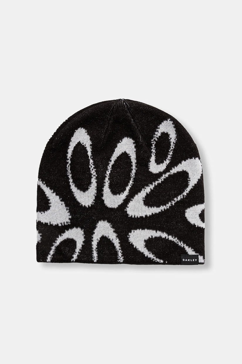 Oakley căciulă din amestec de lână ELLIPSE culoarea negru, FOS901946