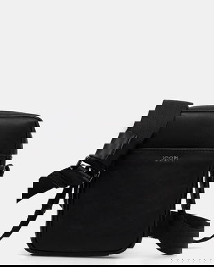 Joop! borsetă de piele culoarea negru, 4140008252