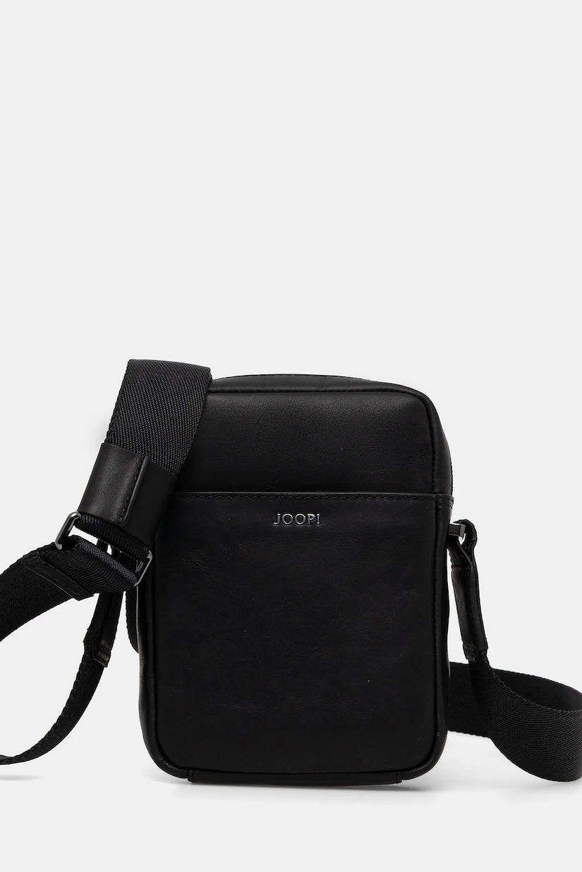 Joop! borsetă de piele culoarea negru, 4140008252