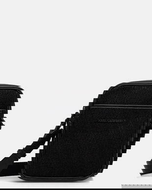 Karl Lagerfeld borsetă culoarea negru, 561115.805922