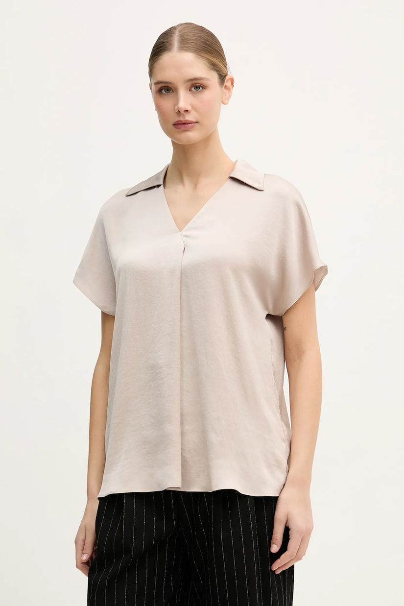 Joseph Ribkoff bluză culoarea bej, uni, 261191