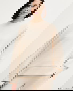 Joop! bluză culoarea bej, uni, 30100031