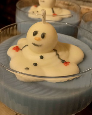 Lumânare "Snowman"