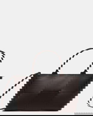 Answear.LAB poseta de piele culoarea maro