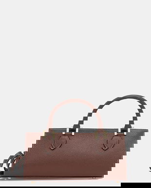 Answear.LAB poseta de piele culoarea maro