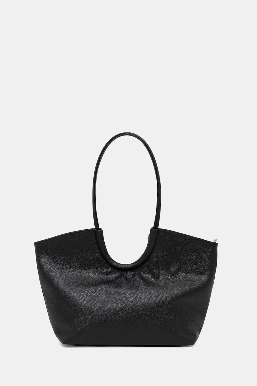 Answear.LAB poseta de piele culoarea negru