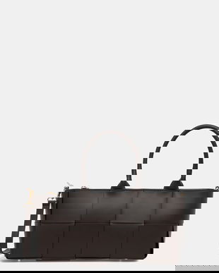 Answear.LAB poseta de piele culoarea maro