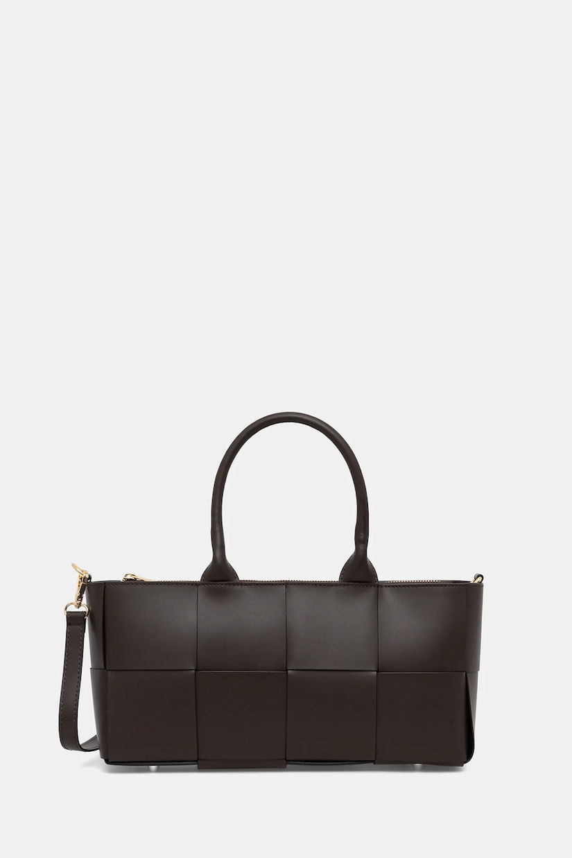 Answear.LAB poseta de piele culoarea maro