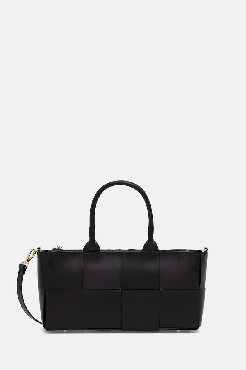 Answear.LAB poseta de piele culoarea negru