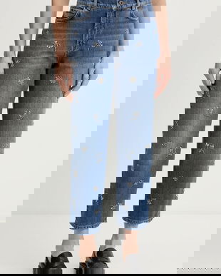 Weekend Max Mara jeans MANETTA high waist, 2615181021600