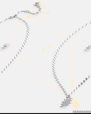 Dkny colier și cercei 04S00099