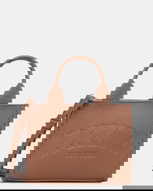 Dkny poșetă culoarea maro, R53AAM56