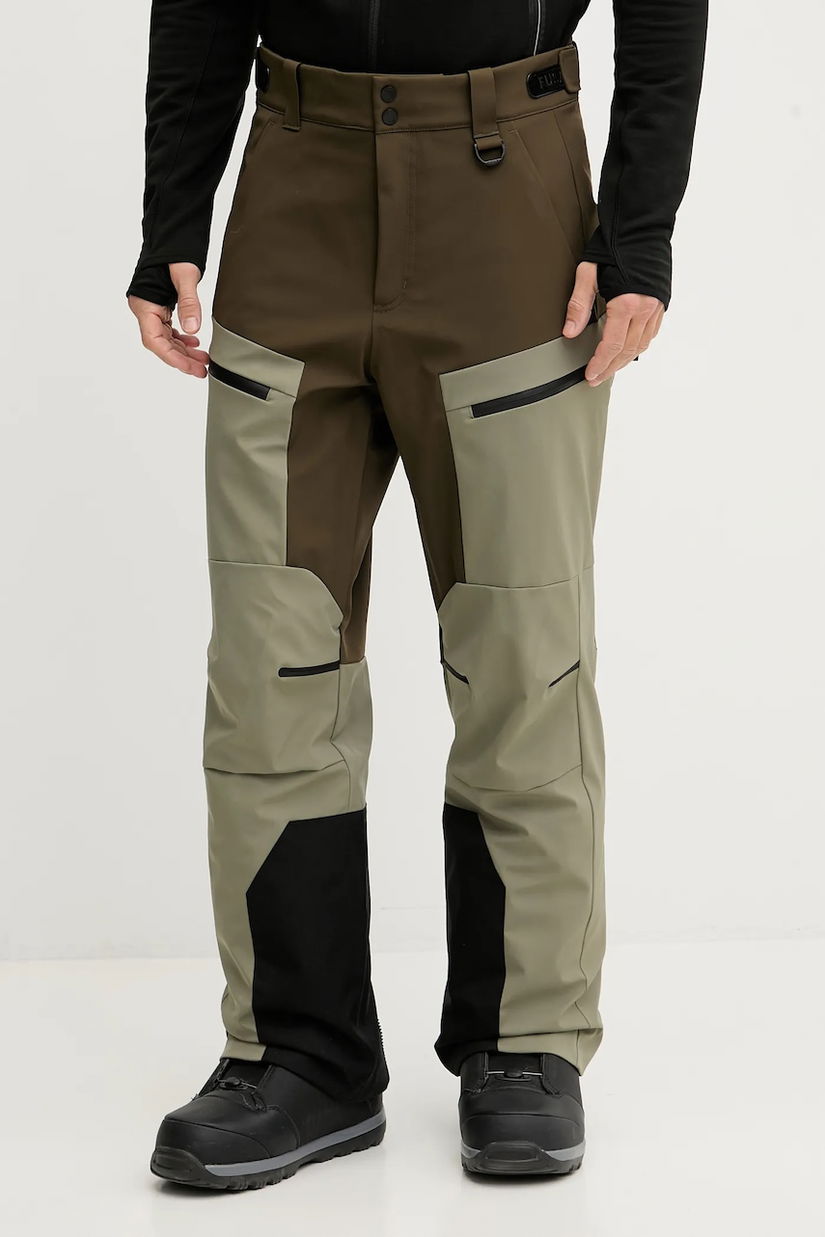 Fusalp pantaloni de schi Sidyo culoarea verde, I2601