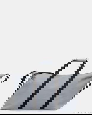 Rains geantă 14200 Hilo Weekend Bag W3 culoarea gri, 14200