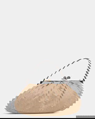 Weekend Max Mara poșetă APIO culoarea bej, 2615511124600